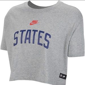 US Soccer Nike Women’s States Cropped T-Shirt